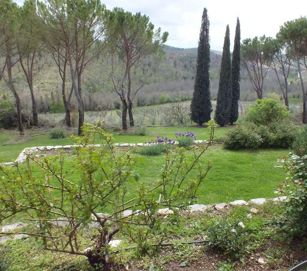 hotel garden Castello di Spaltenna Gaioli in Chianti
