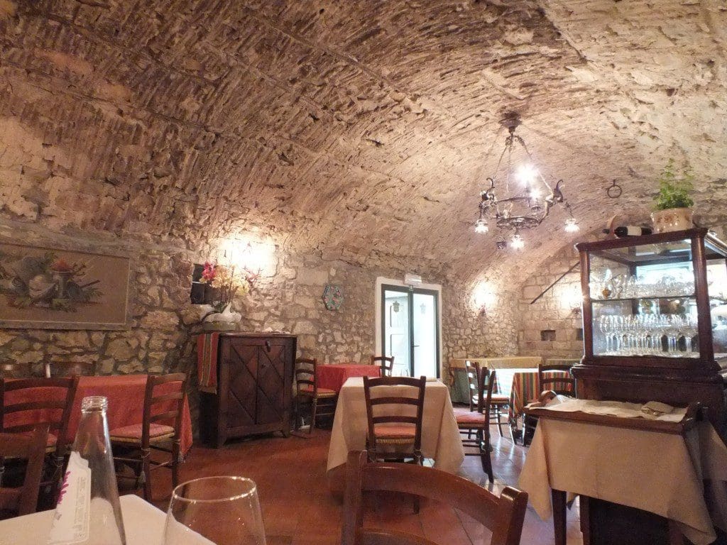 Castello di Spaltenna, Restaurant