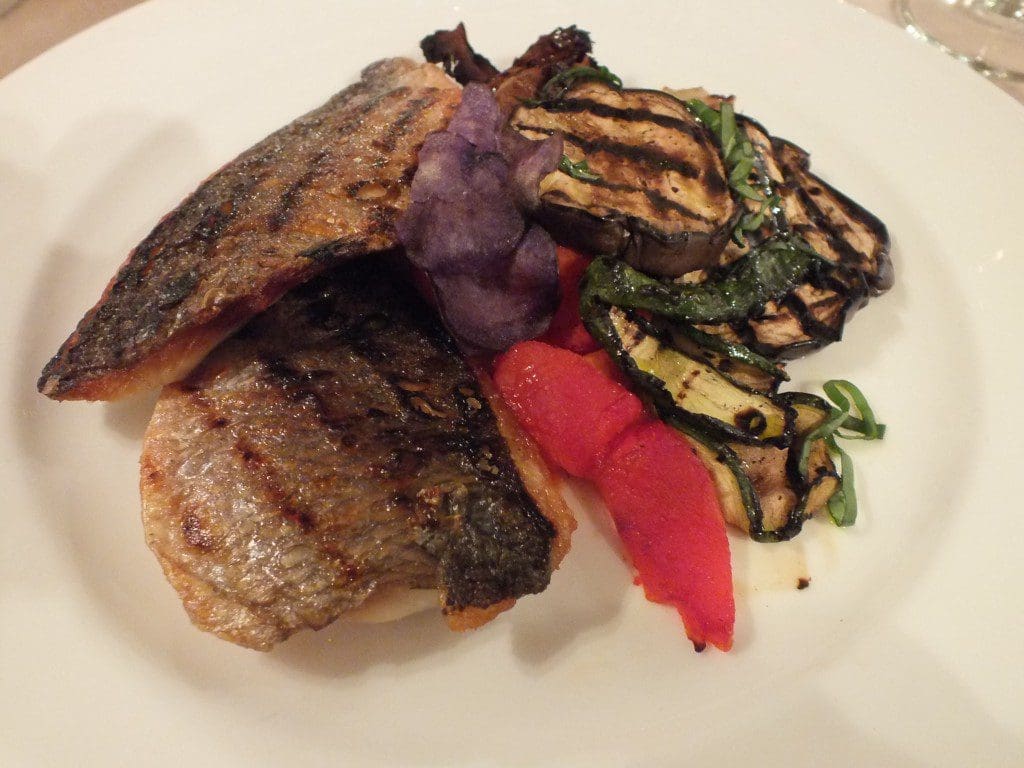 seabass Castello di Spaltenna Gaioli in Chianti