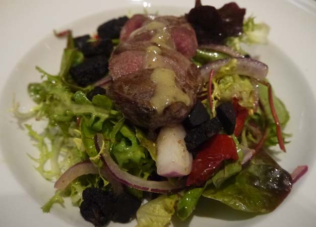 pigeon breast and black pudding white lion aldeburgh pigeon breast and black pudding white lion aldeburgh