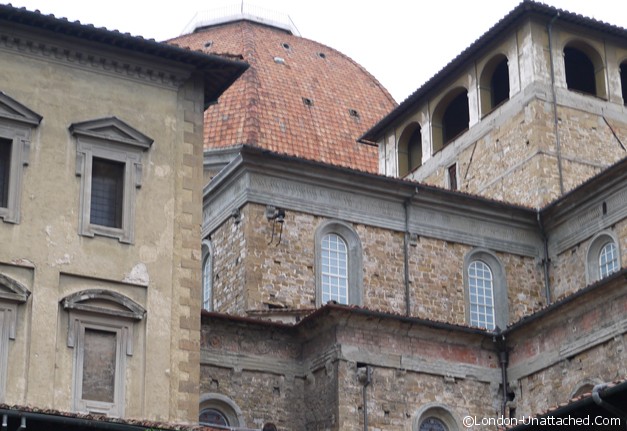 florence roofs basillica de san lorenzo