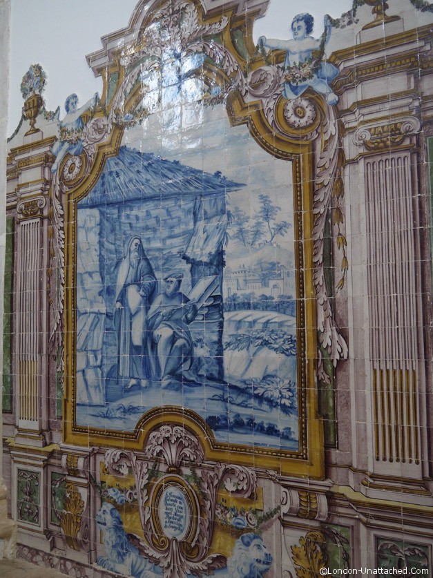 Convento Tiles in the church Convento Tiles in the church