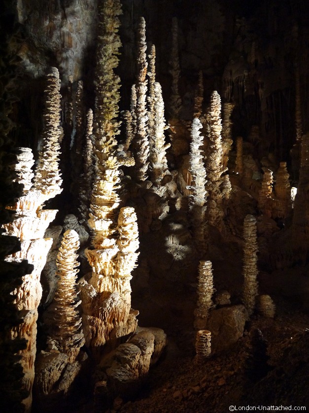 Causses et Cevennes Aven Armand Stalagmites Causses et Cevennes Aven Armand Stalagmites