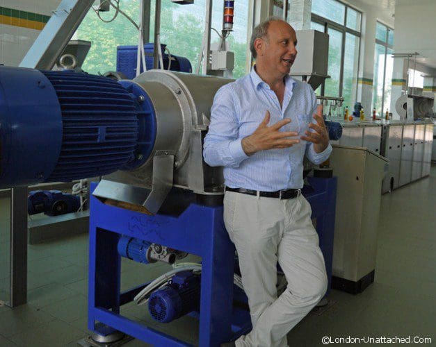 Masseria Il Frantolio - the centrifugal press