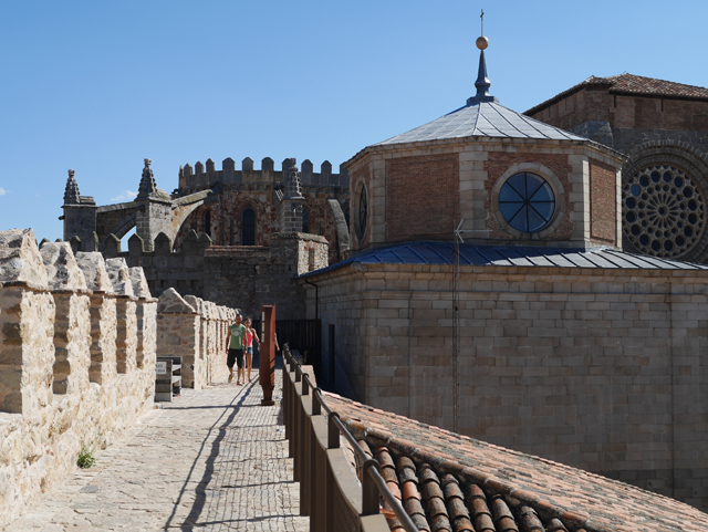 Walks along the walls avila Walks along the walls avila