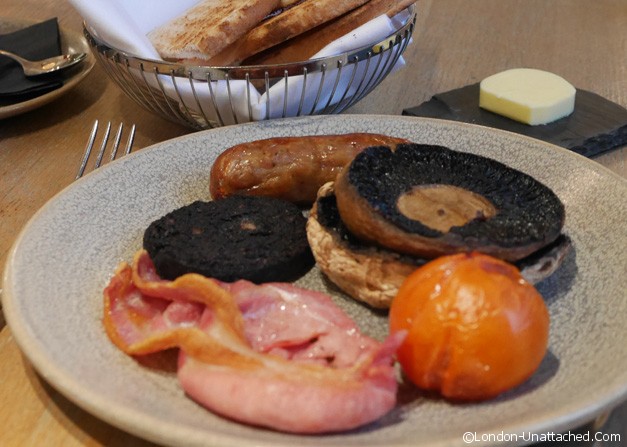 Goodwood Hotel full english Goodwood House with sheep
