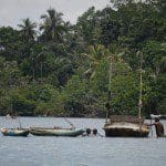 Sri Lanka River Boat Safari fishermen