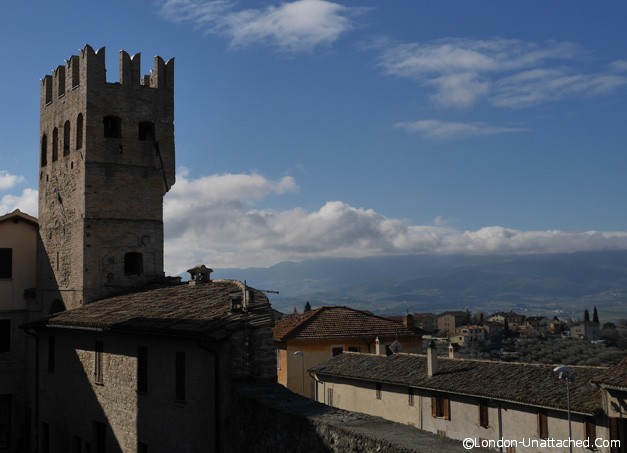View from Montefalco