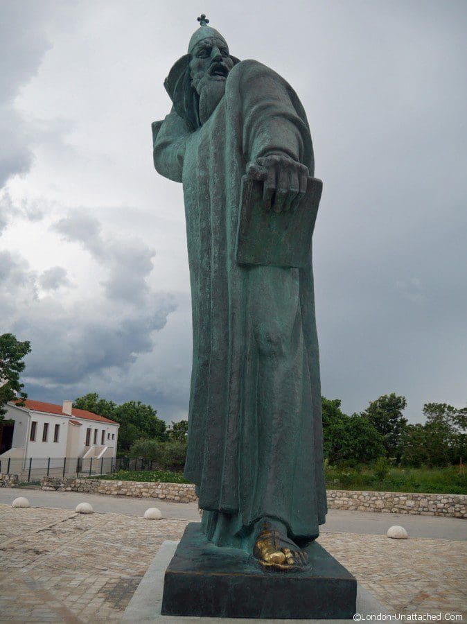 Nin - statue of St Gregory