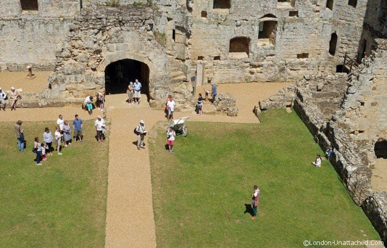 Bodiam Castle interior