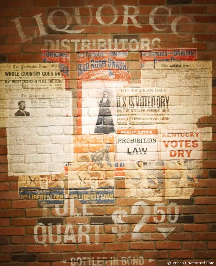 Bourbon - prohibition exhibition Louisville Bourbon - prohibition exhibition Louisville