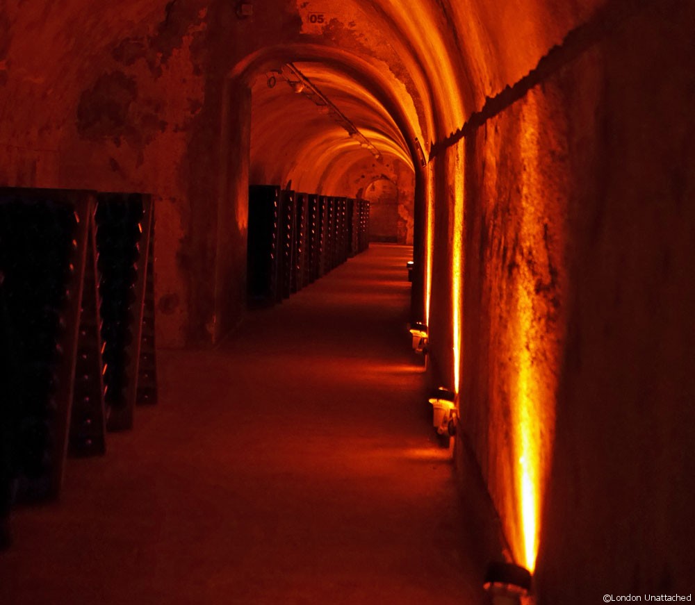 Mumm cellars 2 Mumm champagne cellars in Reims