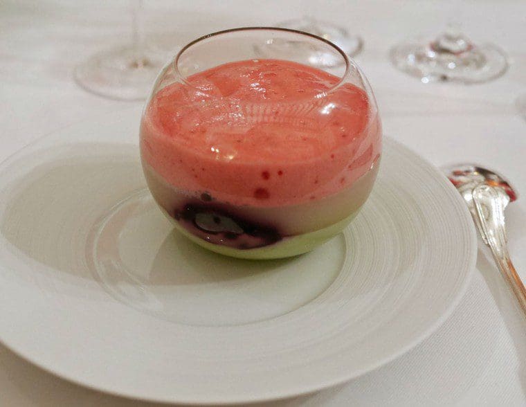 Mumm dinner - cactus fruit Mumm dinner - cactus fruit