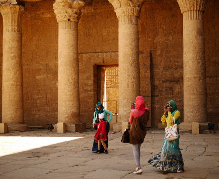 Egypt Temple Women