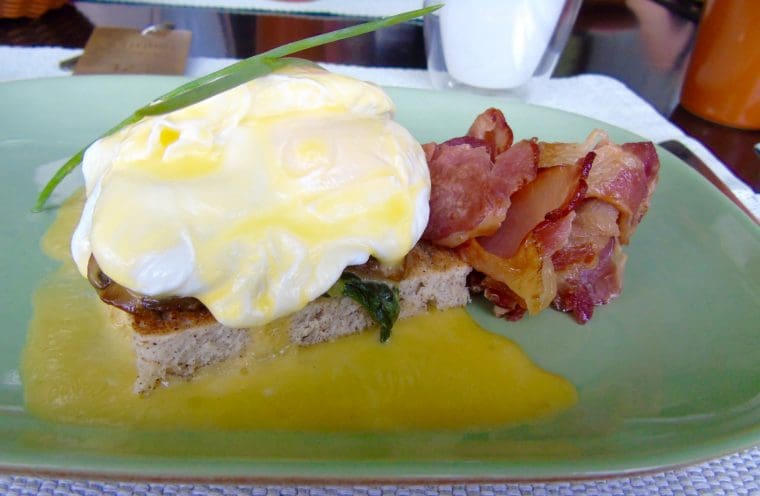 Eggs Benedict Sri Lanka Style