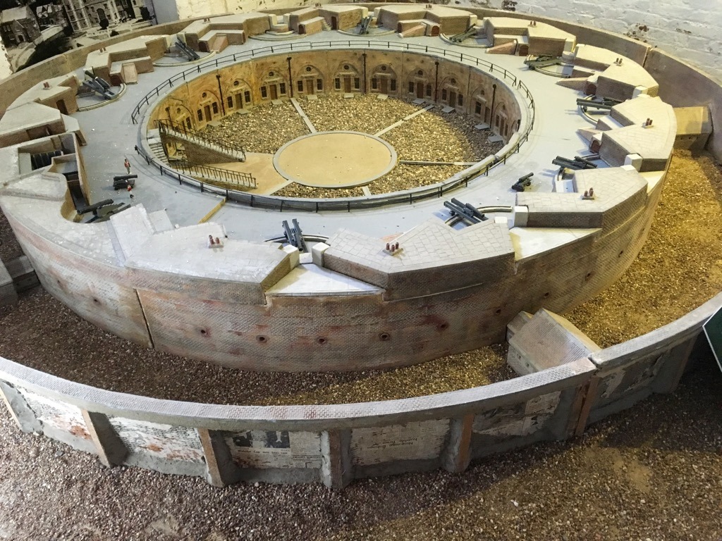 eastbourne-redoubt-model