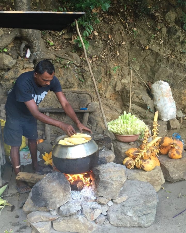 Roadside Street Vendors Sri Lanka