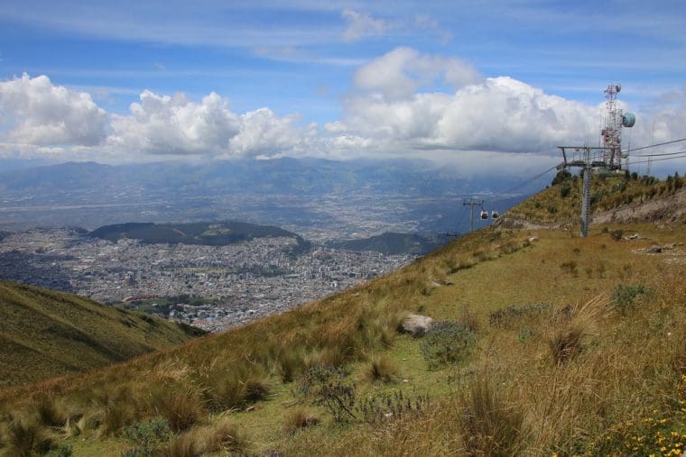 Quito Ecuador Cable Car Quito Ecuador Cable Car
