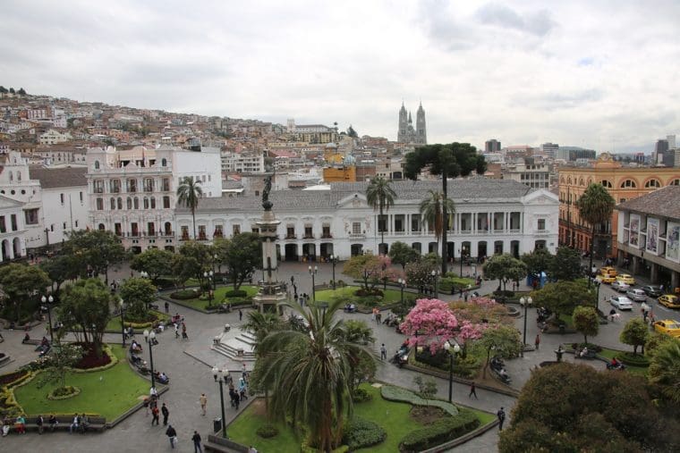 Quito Ecuador Independence Square Quito Ecuador Independence Square