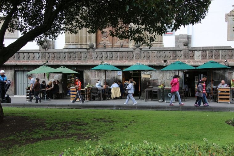 Quito Ecuador Independence Square Coffee Shops Quito Ecuador Independence Square Coffee Shops