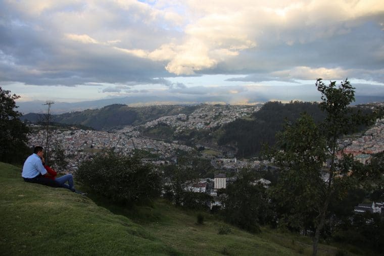 Quito Ecuador Panecillo Quito Ecuador Panecillo