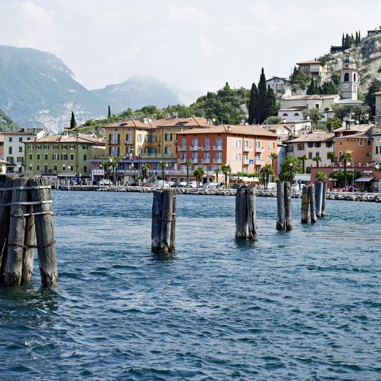 Arriving in Torbole - Lake Garda Arriving in Torbole - Lake Garda