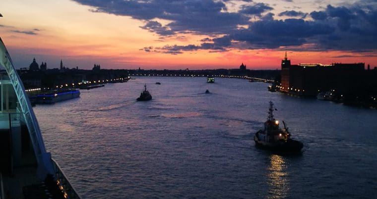 Sailing into Venice with Seabourn Odyssey