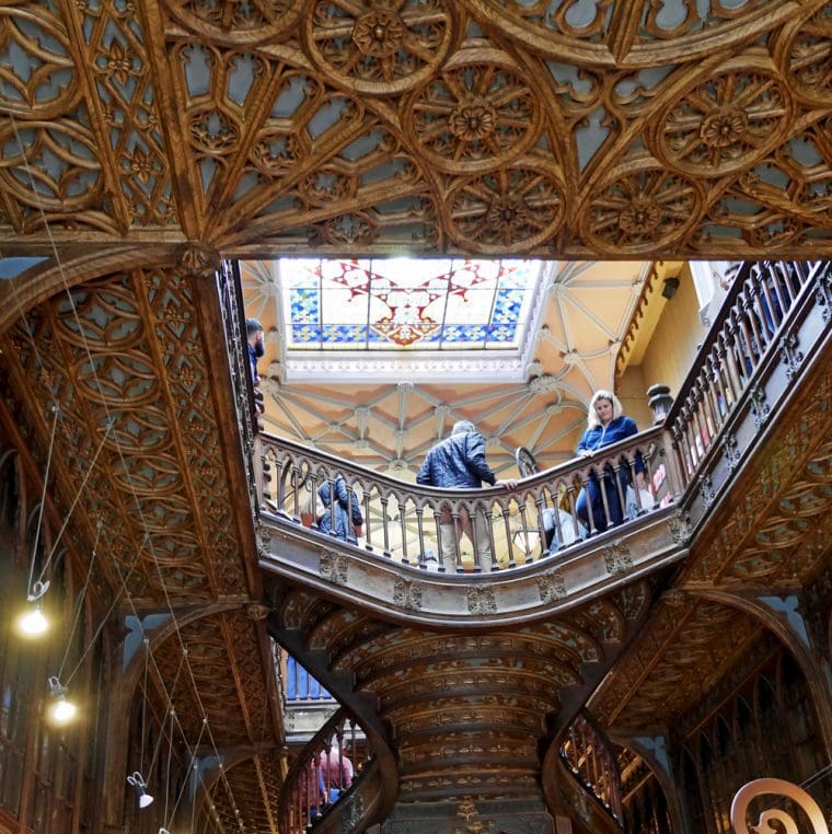 Bookshop Lello in Porto Interior Bookshop Lello in Porto Interior