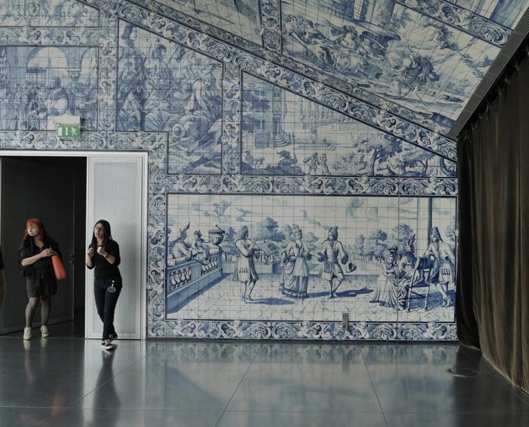 Casa da Musica tiles casa da Musica Porto