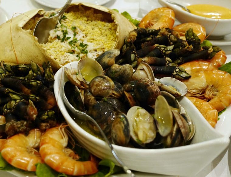 Os Lusiadas Porto - shellfish Os Lusiadas Porto - shellfish