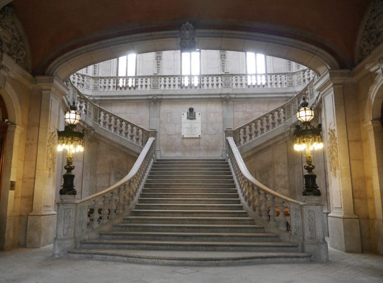 Palacio da Bolsa - hallway Palacio da Bolsa - hallway