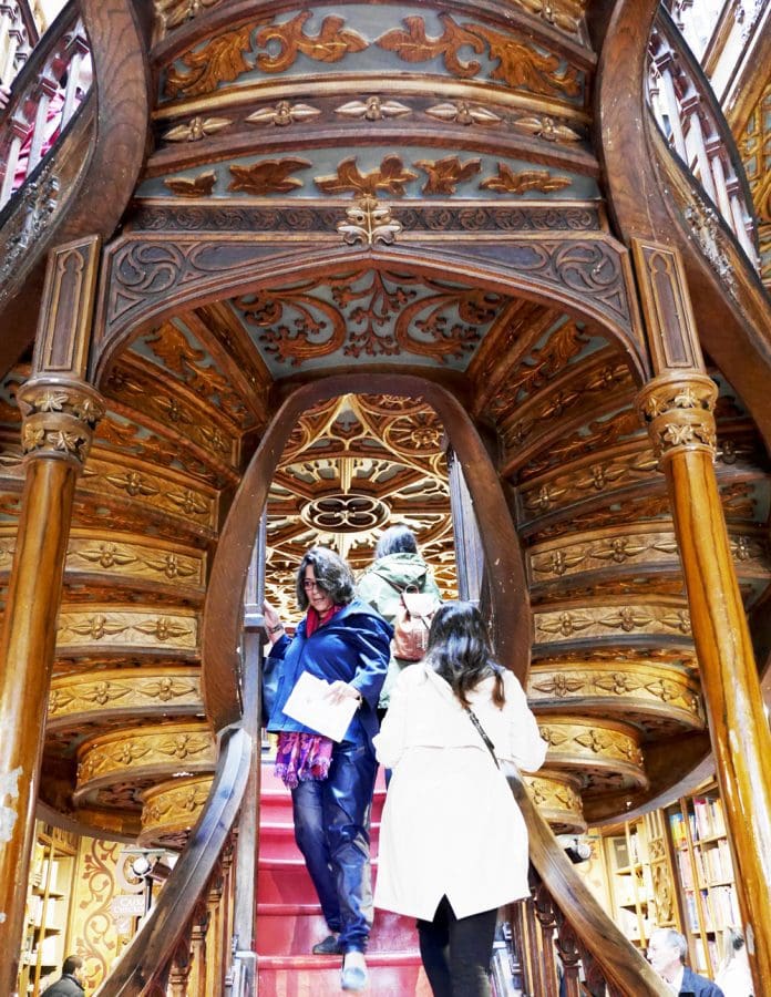 Staircase Lello Bookshop Porto Staircase Lello Bookshop Porto