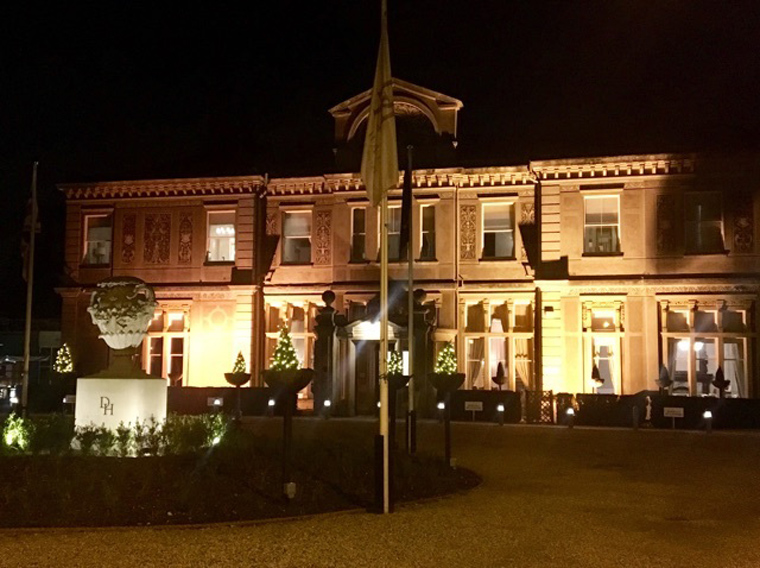 Down Hall at night-1