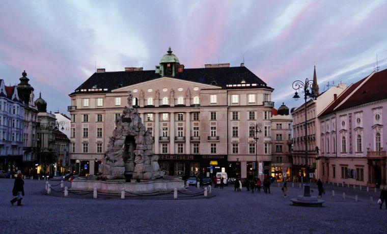 Sunset Brno