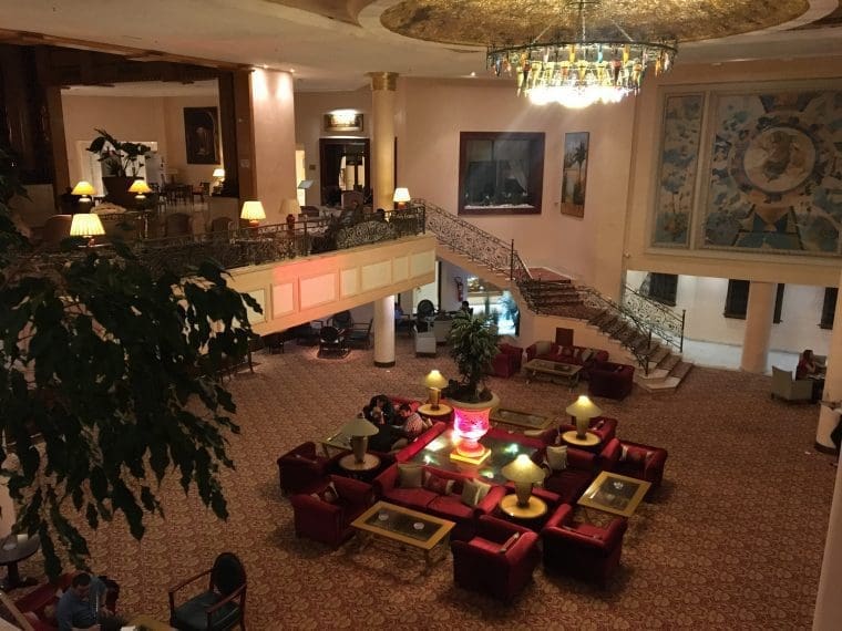 Regency Tunis Hotel Tunisia - Lobby and stairs