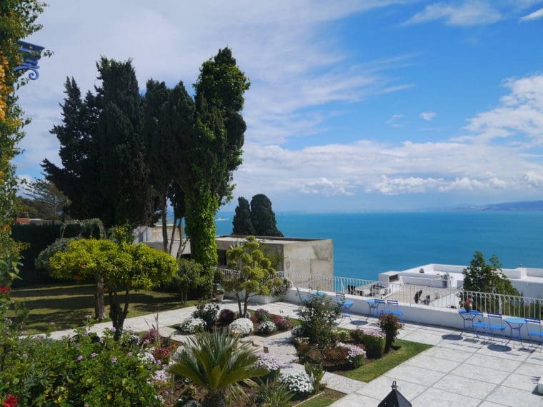 View from Dar Saïd Hotel. Tunisia