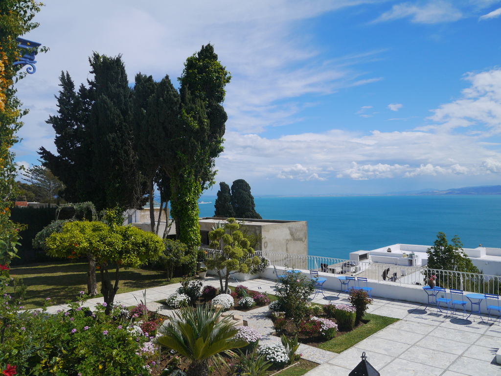 View from Dar Saïd Hotel. Tunisia