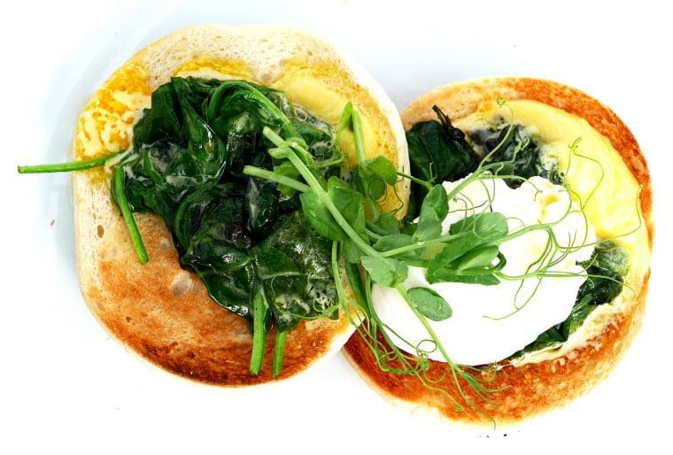 Eggs Florentine Breakfast