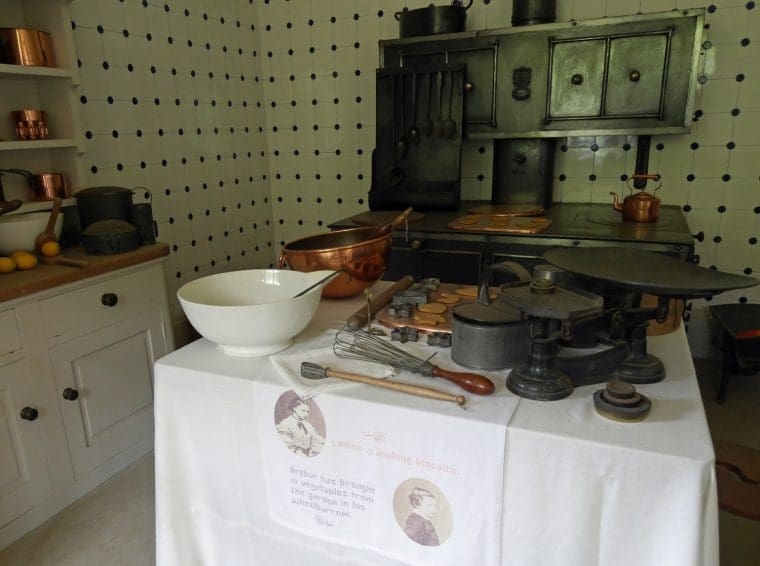 Kitchen with Miniature Range Osbourne House