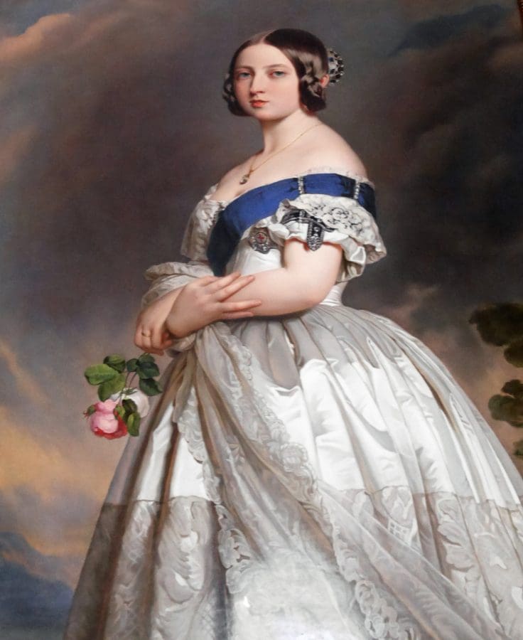 Portrait of young victoria at Osbourne House
