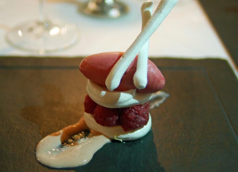 Raspberry Pavlova - Star Castle Hotel