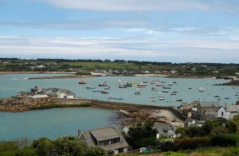 View from Star Castle Hotel