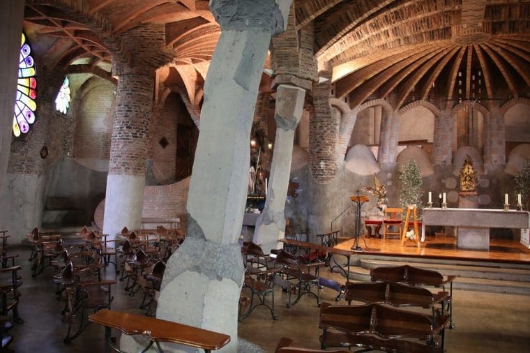 Colonia Guell Crypt Vestry Colonia Guell Crypt Vestry