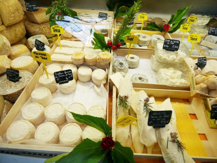 Tarn Albi Market Cheese Tarn Albi Market Cheese