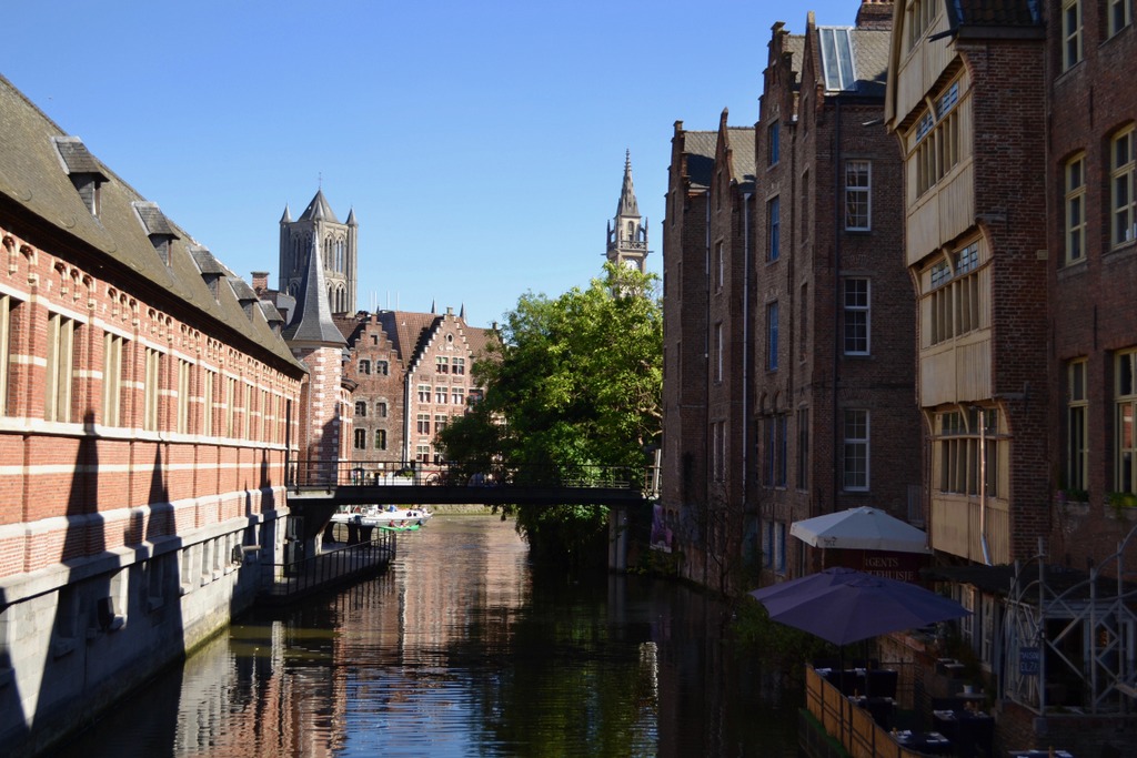 Ghent Belgium Canal
