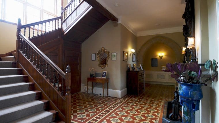 Highbullen Hotel Stairs