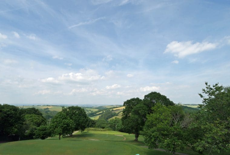 Highbullen hotel view