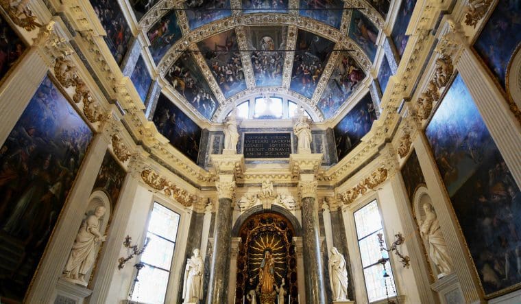 Vicenza church of Santa Corona