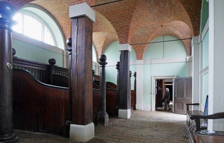 Stables housing Norfolk by Design at Houghton Hall