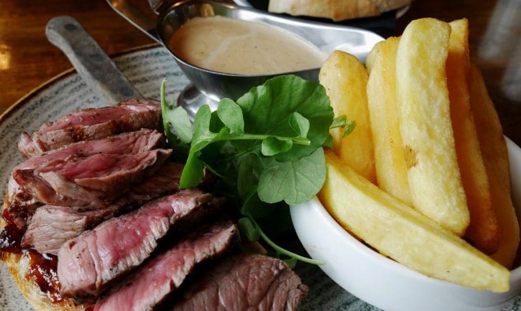 Steak Sandwich - The Eagle Galgorm Castle